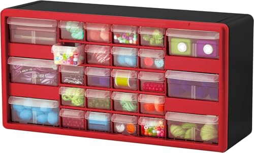 26 Drawer Plastic Storage Cabinet