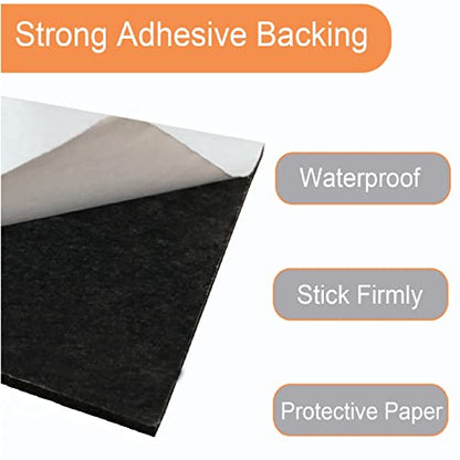Adhesive Foam Padding 8 Pieces 6"x6"x1