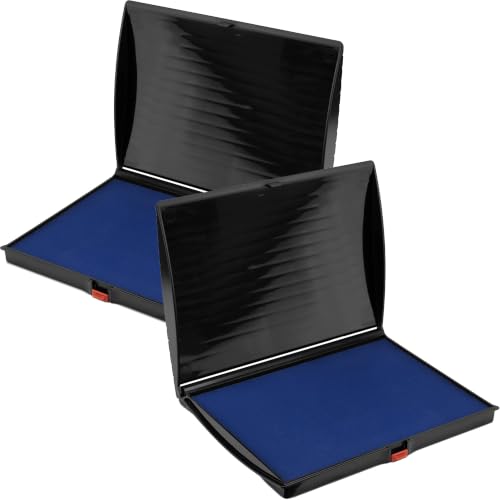 Large Premium Blue Ink Stamp Pad