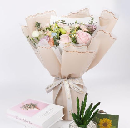 20 Sheets Flower Wrapping Paper (20 Count)