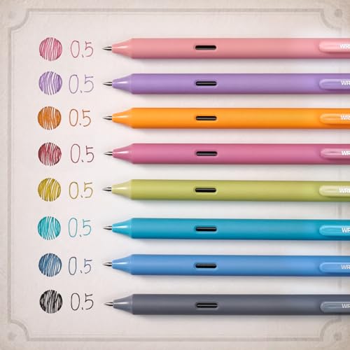 Fine Point Gel Pens (8 Count)