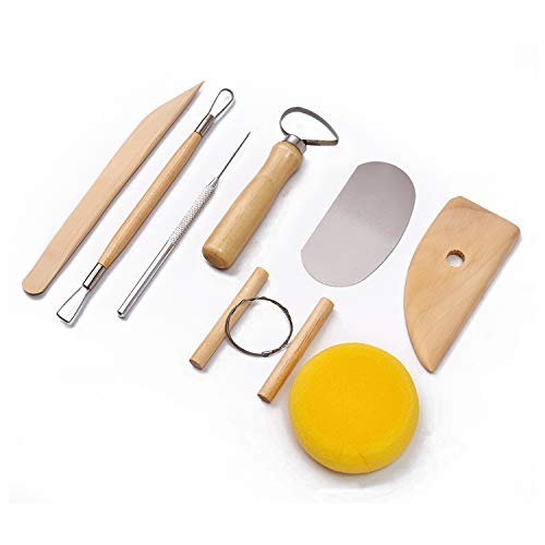 8 Pcs Pottery & Clay Sculpting Tools