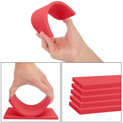 25 Pcs 4"x6" Rubber Carving Blocks (25 Count)