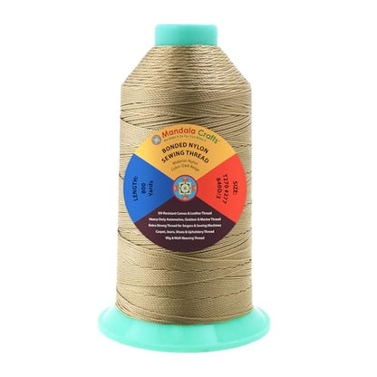 Size 277 840D T270 Dark Beige Bonded Nylon Thread
