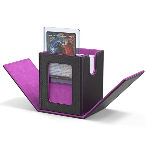 MTG Deck Box with Commander Window Display