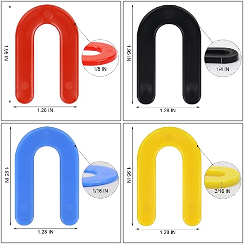 400 Horseshoe Shims U Shape Plastic Shims Tile Spacers 1