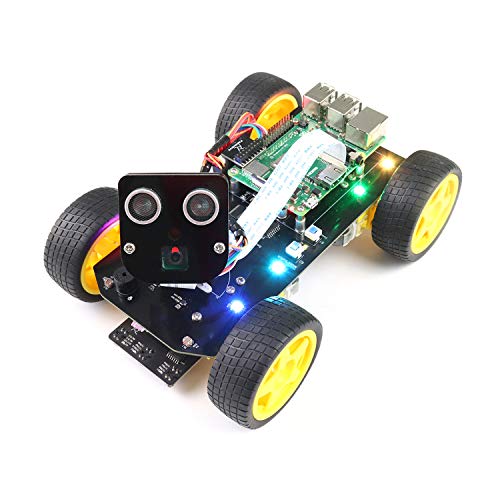 4WD Smart Car Kit for Raspberry Pi 5 4 B 3 B+ Zero 2 W