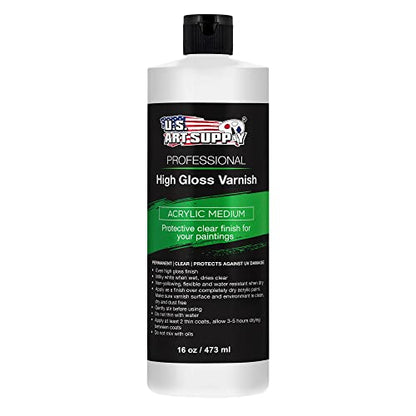 16oz Acrylic Sealer High Gloss Varnish for Acrylic Painting