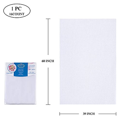 Aida Cloth Big Size 16 Count (16.25 Sq Ft)