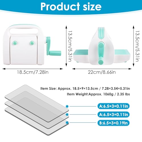 3'' Opening Mini Die Cutting and Embossing Machine for DIY Crafts