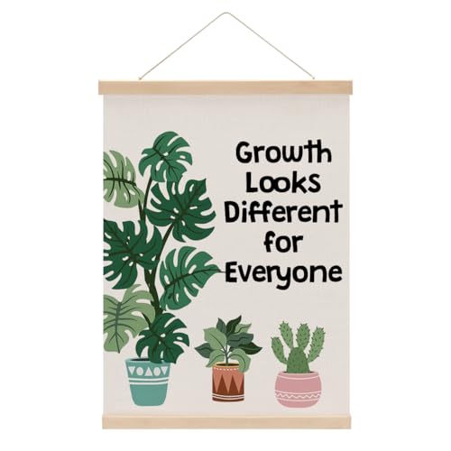 Inspirational Poster Hanger Therapy Office Decor Growth Mindset Wall Decor
