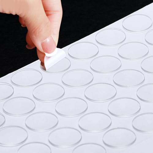 350pcs Clear Double Sided Sticky Dots (350 Count)