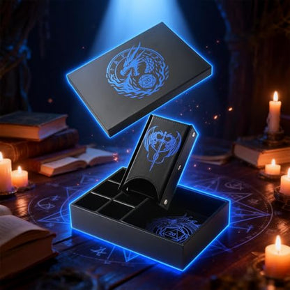 DND Dice Tray and Dice Tower with Storage