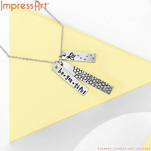 Premium Metal Stamping Rectangle Blanks for Metal Stamping and Jewelry Making (24 Count)