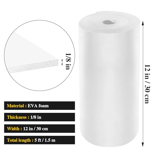 Adhesive Foam Padding Closed Cell EVA Foam Sheets Insulation Board Foam Sheet Pad with Sticky Back