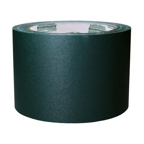 3 Inch Forest Green Book Repair Cloth Tape 15 Yard Roll