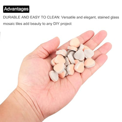 200g Ceramic Mosaic Tiles for Crafts Bulk