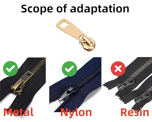 Metal Zipper Repair Kit for Jackets