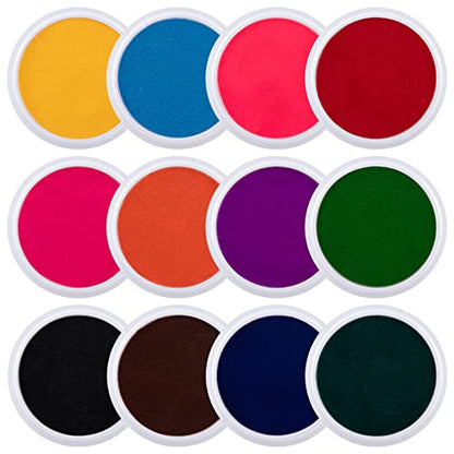 7" Large Ink Pad for Kids Classroom Must Haves Finger Paint