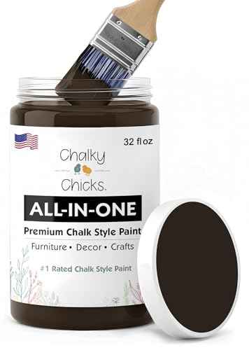 Lava Cake 32 Fl Oz Chalk Paint for Furniture All in One