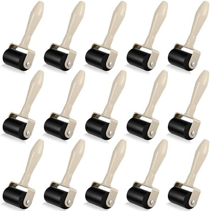 15 Pack Rubber Brayer Rollers