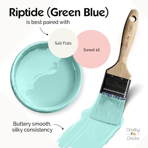 Riptide 16 Fl Oz Chalk Paint for Furniture All in One
