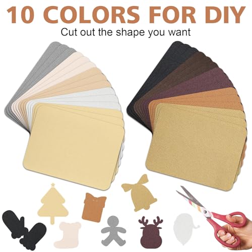 30 Pcs Iron on Patches for Clothing Jean Repair (30 Count)