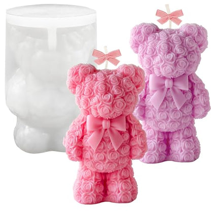 Bear Candle Molds