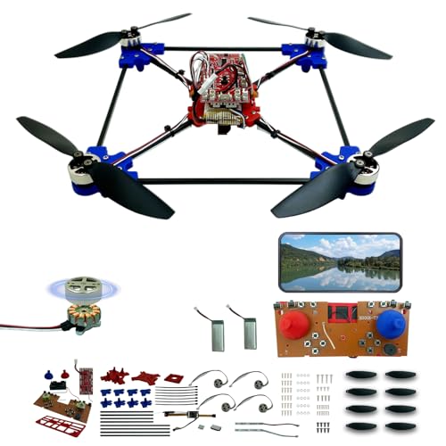 DIY Drone Kit with Brushless Motor & Dual Camera