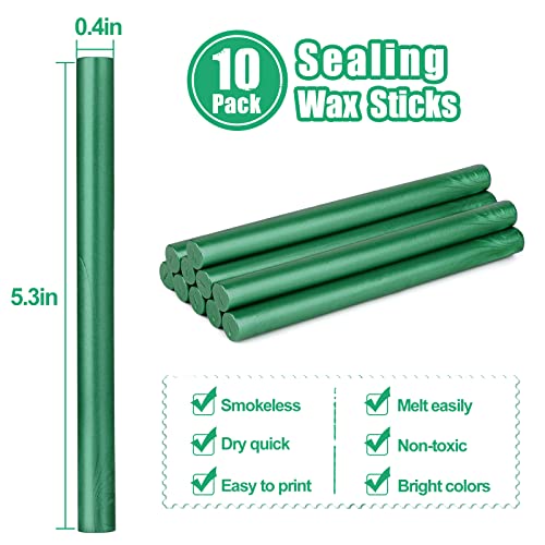 Glue Gun Sealing Wax Sticks for Wax Seal Stamp (10 Count)