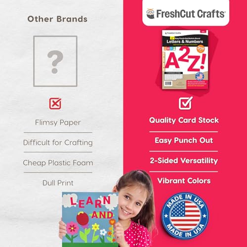 3 Inch Bulletin Board Letters & Numbers (209 Count)
