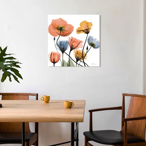 Frameless Free Floating Tempered Glass Panel Graphic Wall Art Ready to Hang