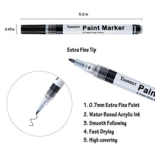White Paint Pen (8 Count)