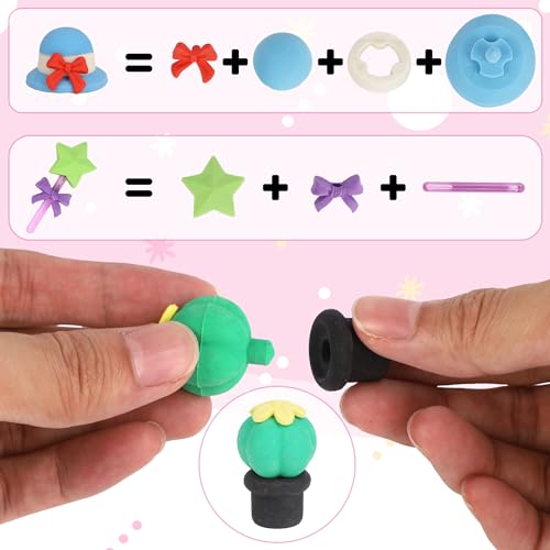 72 Pcs Erasers for Kids (72 Count)