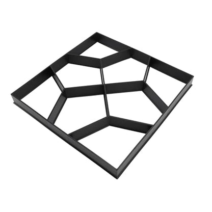 Walk Maker 15.7 Inch ABS Reusable Pavement Concrete Maker Stepping Stone Paver Kit for Lawn Garden Patio Backyard Walkways DIY Outdoor Projects Versatile Stone for Elegant Pa