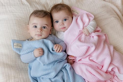 100% Organic Cotton Baby Blanket for Girls