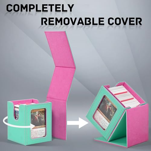 MTG Deck Box with Commander Window Display