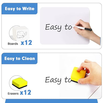 Dry Erase Lapboards (12 Count)