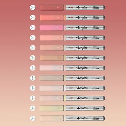 Skin Tone Acrylic Paint Pens