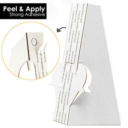7 Inch Self Stick Easel Back (50 Count)