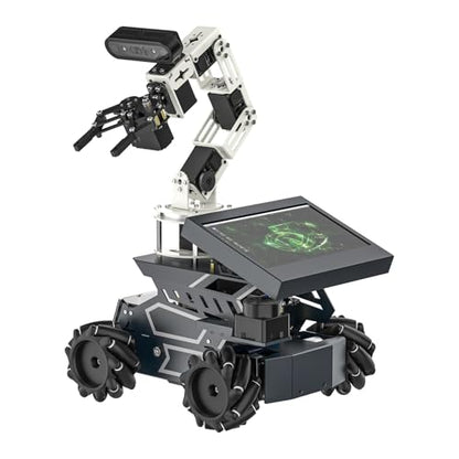 Jetson ROS2 Robot with Mecanum Wheel Support Multimodal AI Large Model
