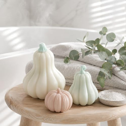 3PCS 3D Pumpkin Silicone Mold (3 Count)