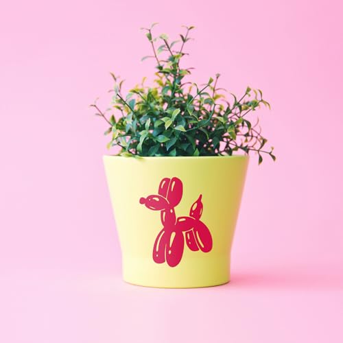 13inch x 5ft Rose Red Smart Adhesive Permanent Vinyl Compatible with Cricut Explore and Maker Series Without Cutting Mats
