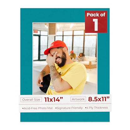 11x14 Mat for 8.5x11 Photo