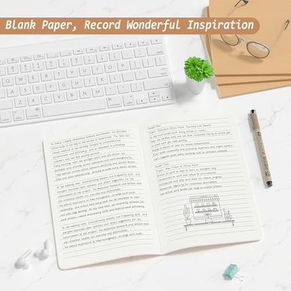 32 Pack Lined Notebook Journals Bulk (32 Count)