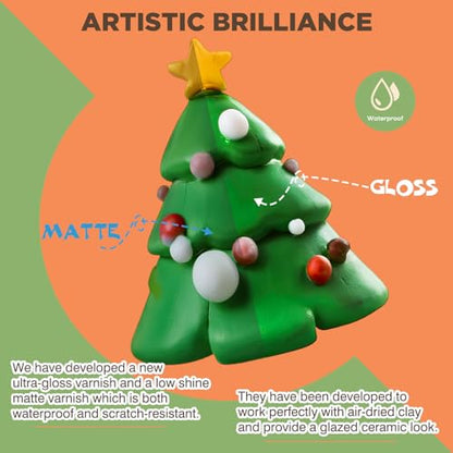 120ml Air Dry Clay Varnish