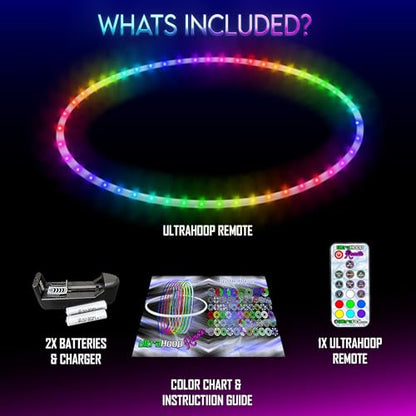 UltraHoop Remote LED Hula Hoop
