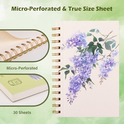 5x7.5in Spiral Watercolor Paper Pad (30 Count)
