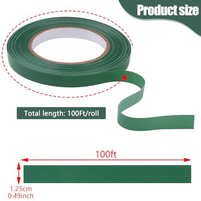 3 Rolls Green Floral Tape 1 (3 Count)