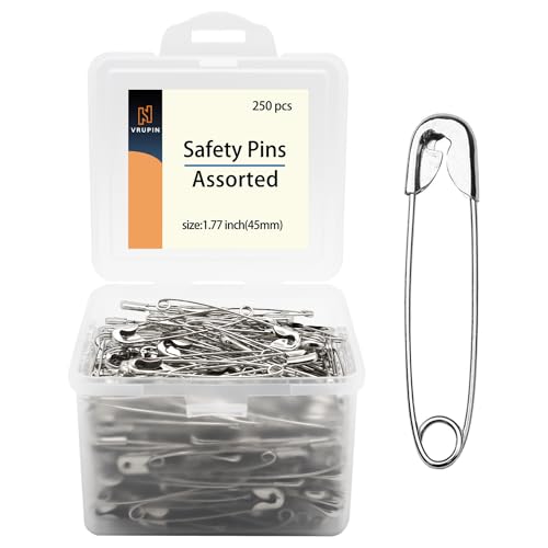 250pcs Safety Pins